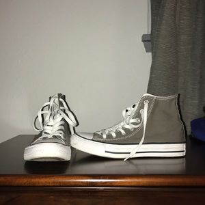high top grey converse